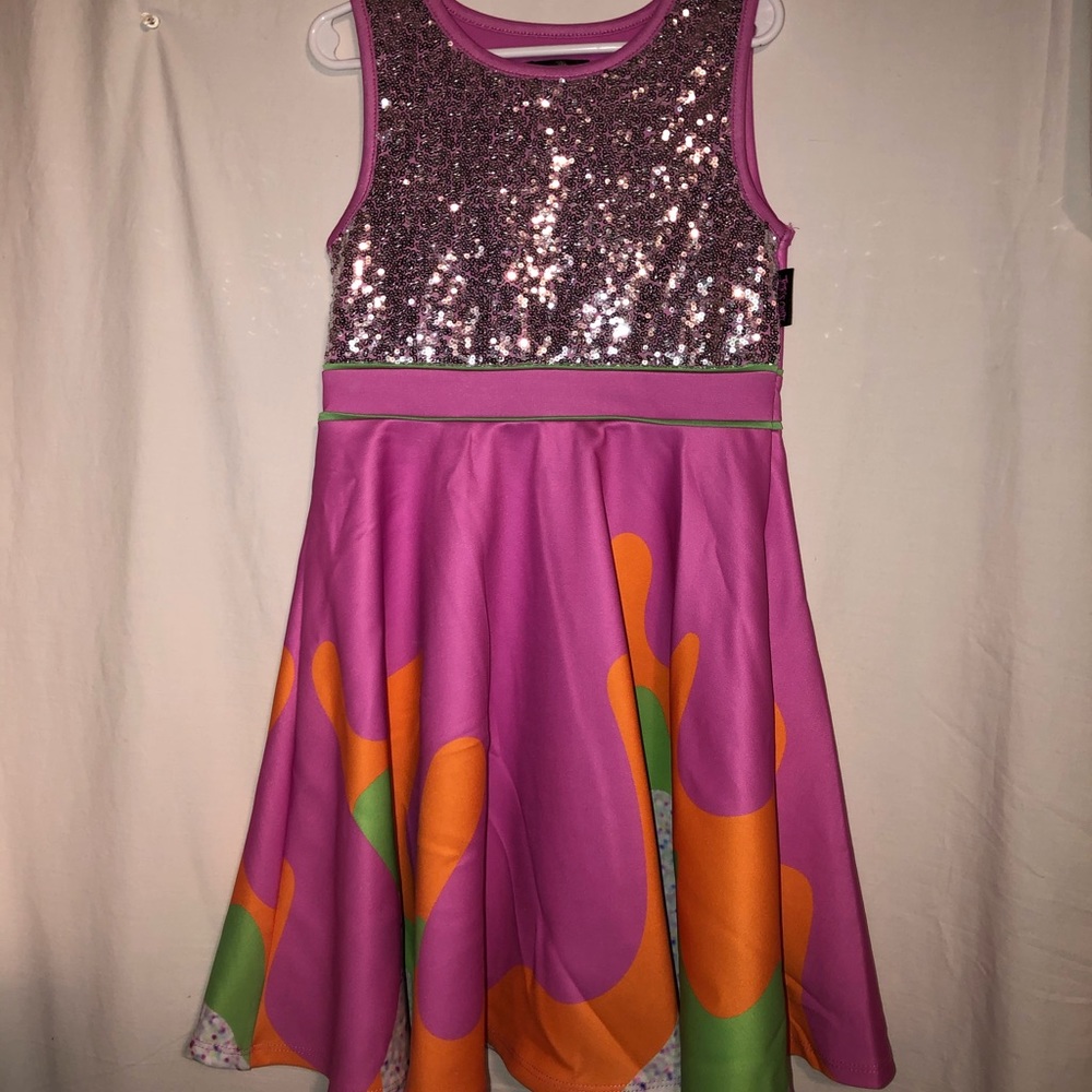 JoJo Siwa girls dress S (6/6X) NWOT.